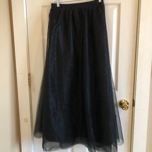 Ashley Stewart tulle ballgown skirt